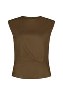 Anouk Top - Ash Brown