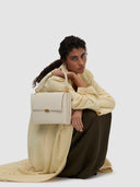 Wafa Long Trench - Soft Yellow