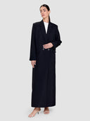 Noura Long Blazer - Black