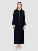 Ohood Long Jacket - Black