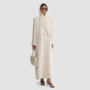 Noura Long Blazer - Off White