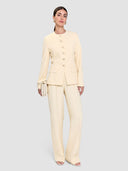 Helena Trousers - Soft Yellow