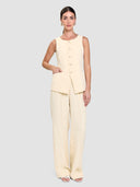 Helena Trousers - Soft Yellow