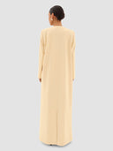 Almaha Long Jacket - Soft Yellow