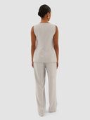 Manel Vest - Cloud Blue