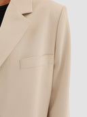 Rawan Long Blazer - Off-White