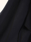 Wafa Long Trench - Dark Blue