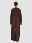 Hind Long Cardigan - Ash Brown