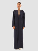 Almaha Long Jacket - Dark Blue
