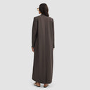 Noura Long Blazer - Mocha