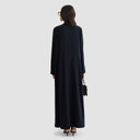 Lena Long Trench - Dark Blue