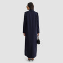 Noura Long Blazer - Dark Blue