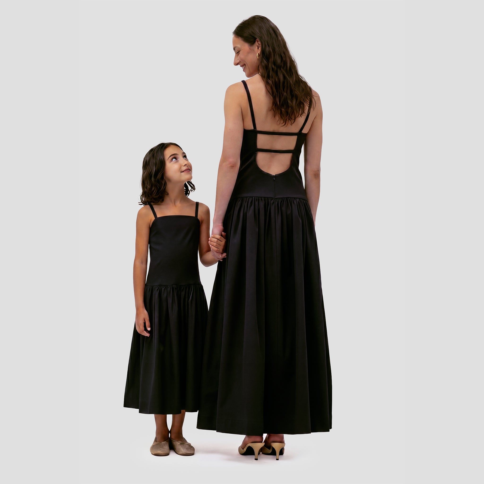 kids black formal dress Oudiya Girls Mesh Puff Lantern Long Sleeve High Waist Formal A Line Black Dress with Pockets for Kids 6-13 Years, Girl's, Size: 12-13Y