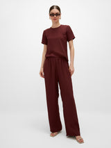 Rabea Trousers - Burgundy