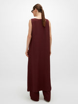 Rabea Dress - Burgundy