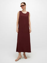 Rabea Dress - Burgundy