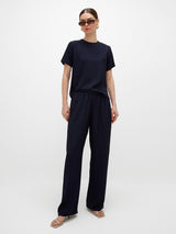 Rabea Trousers - Dark blue