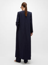 Bodour Long Jacket - Dark Blue