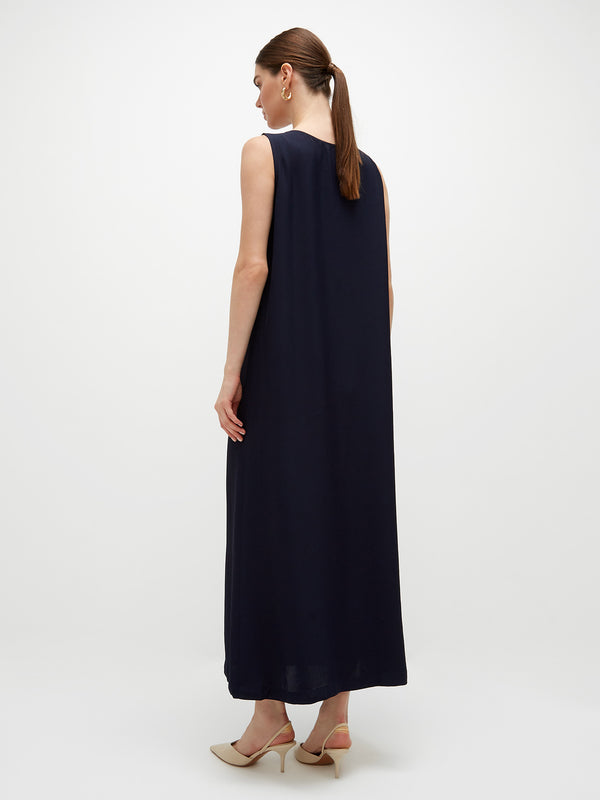 Rabea Dress - Dark blue