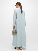 Bodour Long Jacket - Light Blue