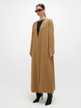 Shurooq Long Jacket - Olive