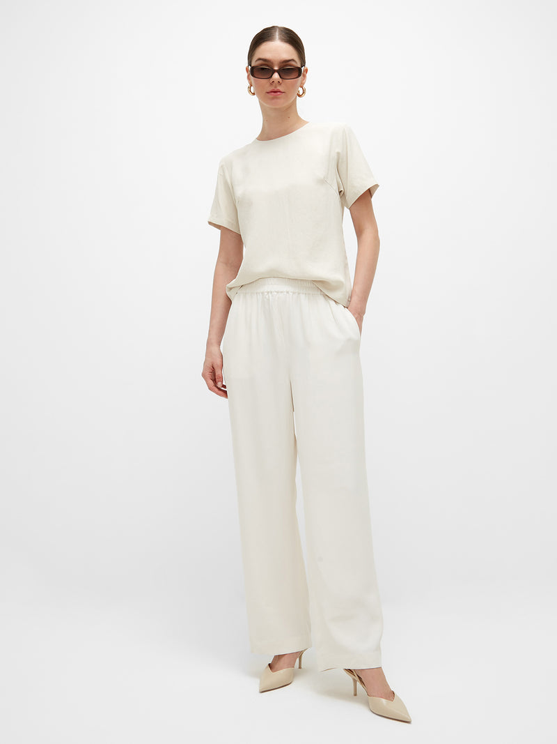 Rabea Trousers - Cream