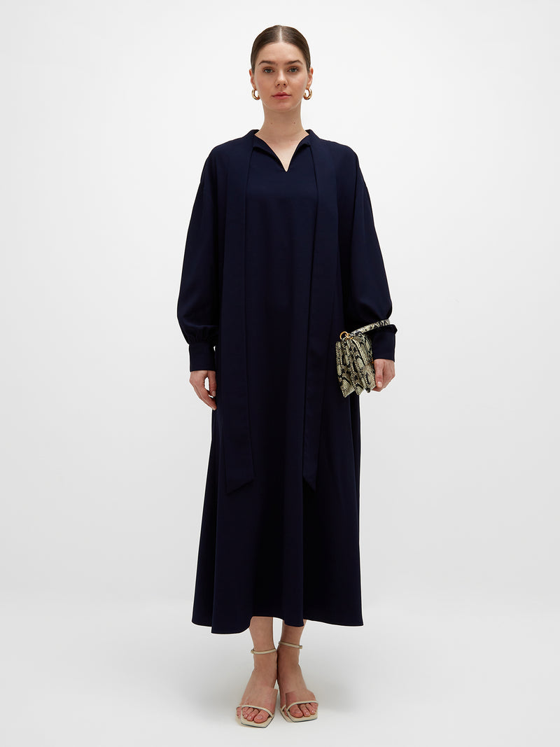 Rasha Dress - Dark Blue