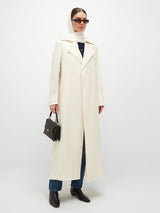 Sheikha Long Trench - Cream