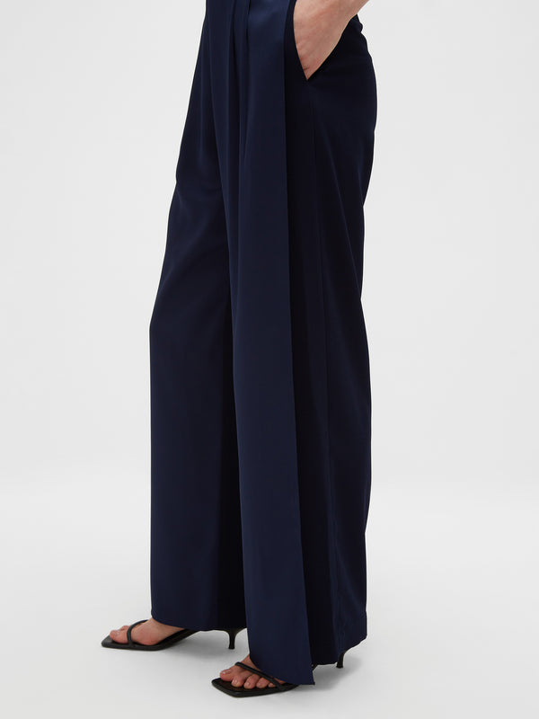 Aysha Trousers - Dark Blue