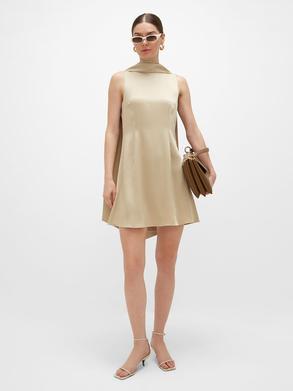 Oumay Dress - Beige