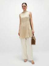 Oumay Dress - Beige