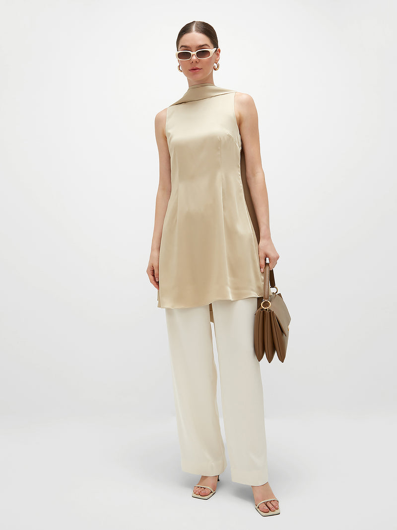 Oumay Dress - Camel