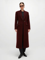 Zendaya Coat - Burgundy