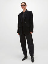 Safia Short Coat - Black