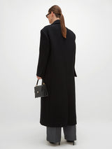 Ross Long Coat - Black