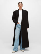 Nouf Long Blazer - Black