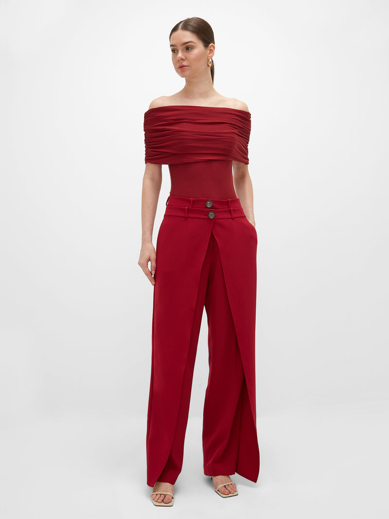 Aya Trousers - Red