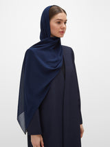 Bodour Long Jacket - Dark Blue