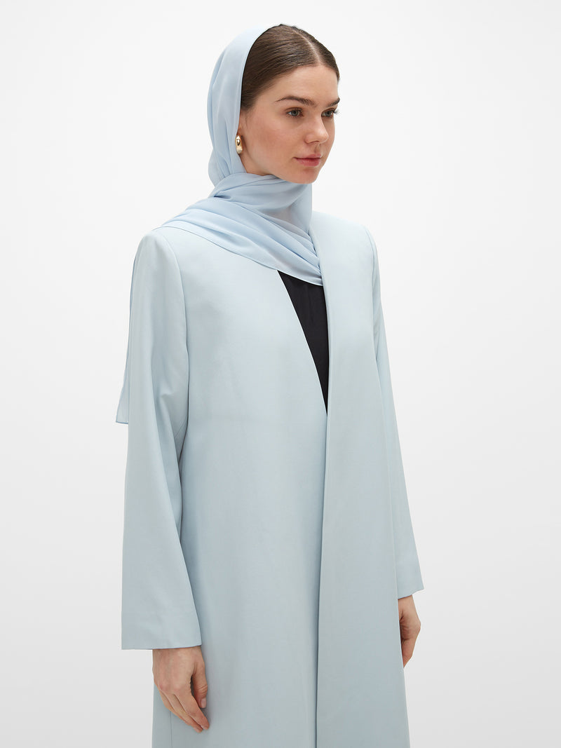 Bodour Long Jacket - Light Blue