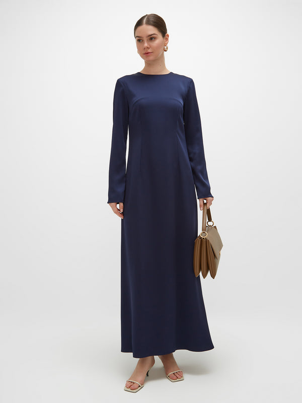 Mina Dress - Dark Blue