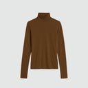 Wei Turtleneck Top - Light Brown