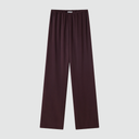 Iconic Elasticated Trousers - Plum Brown