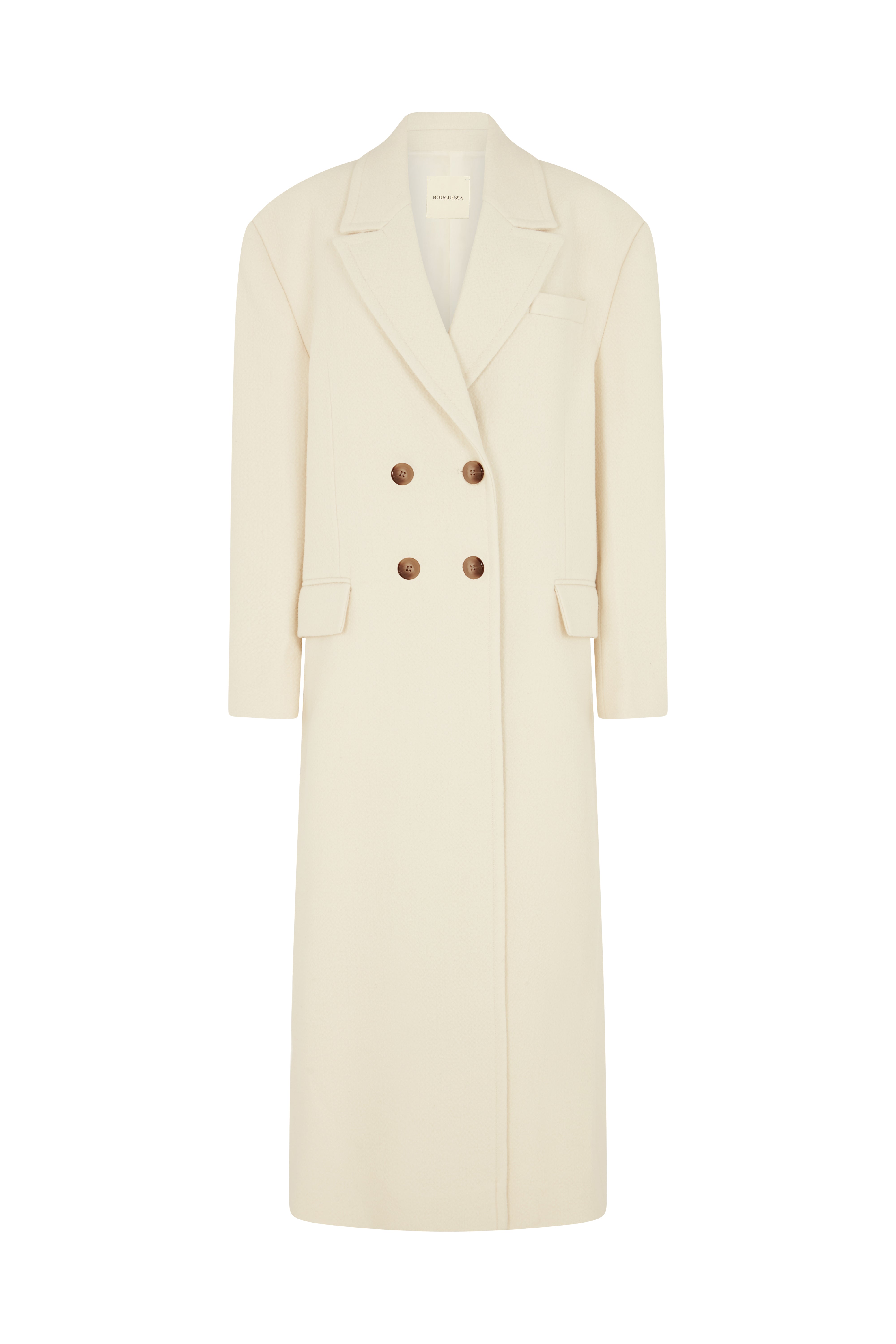 misa　Double-breasted Wool coat ホワイト image_2.jpg?v=638647830031930000