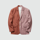 Double Take Blazer - Two-Tone Rosewood & Soft Pink