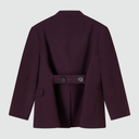 City Blazer - Plum Brown