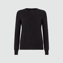 سترة أنستازيا الكشمير - رمادي غامق