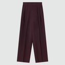 Power Trousers - Plum Brown