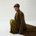 Layal Coat - Olive Green