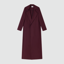 City Long Trench - Plum Brown