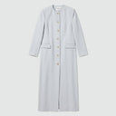 Ohood Long Jacket - Cloud Blue